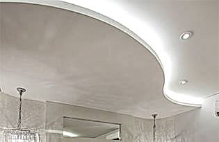 парящие потолки