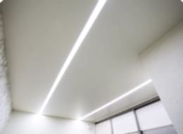 Подсветка атяжного потолока