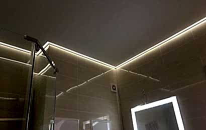 фото натяжного потолка