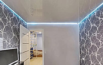 фото натяжного потолка