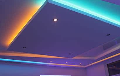 фото натяжного потолка
