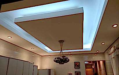 фото натяжного потолка